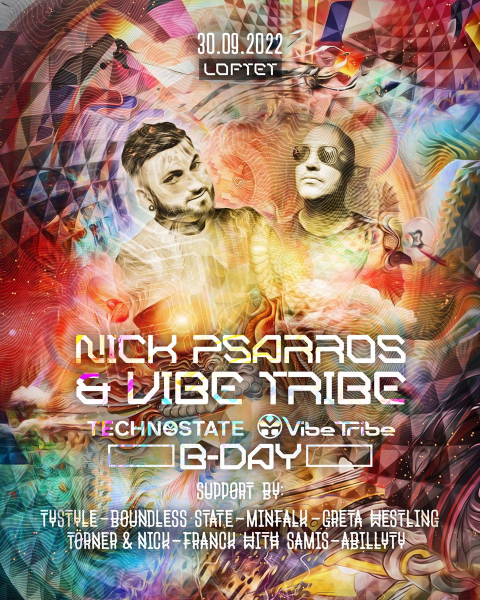 ⚠️Double Birthday Alert⚠️

Tonight I'm celebrating my birthday together with good friend Nick Psarros in Stockholm 🇸🇪