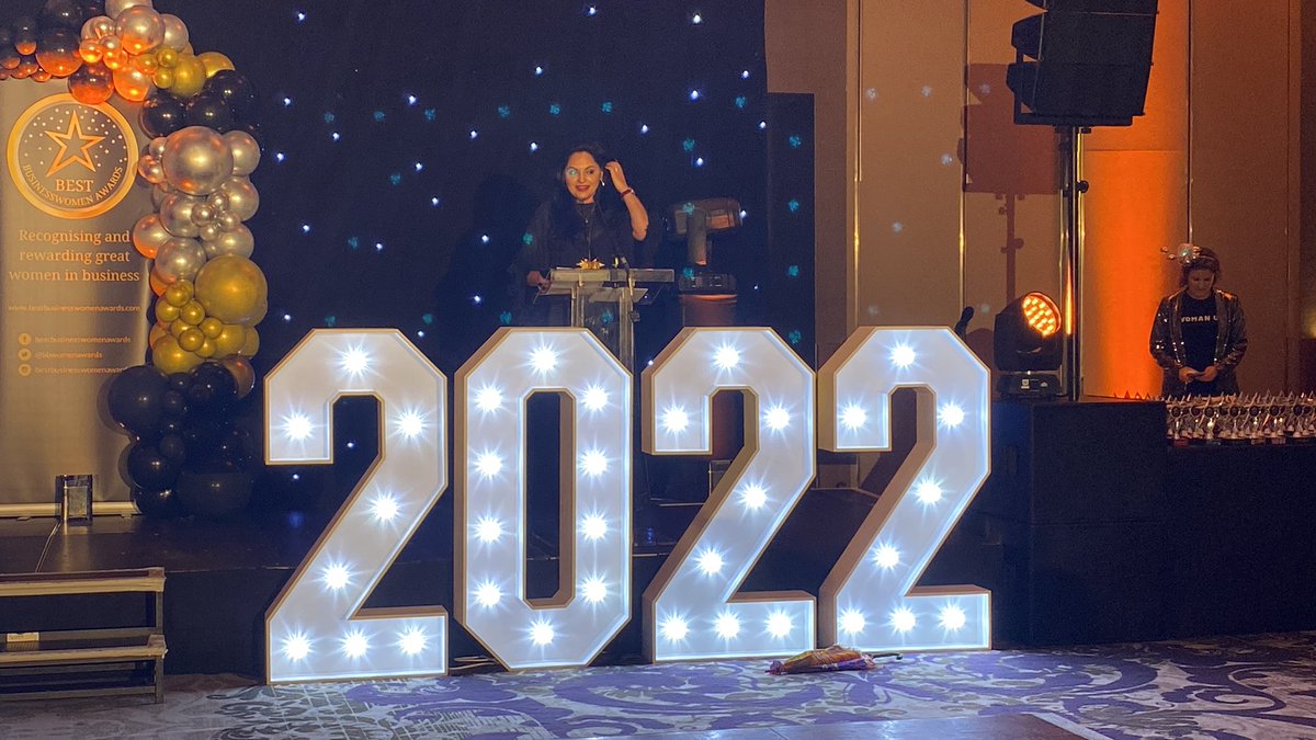 bbwomenawards's tweet photo. Premila Puri from the Be Kind Movement, our community champion from 2021, takes to the stage. This evening we will be raising money for the BKM.

#BEKINDMOVEMENT #BBWA2022 https://t.co/xoSWBH3YZw