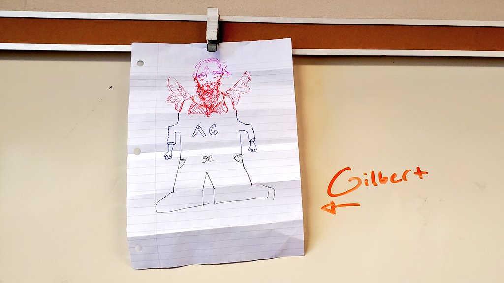 from Intro to Creative Writing: Gilbert (apparently)