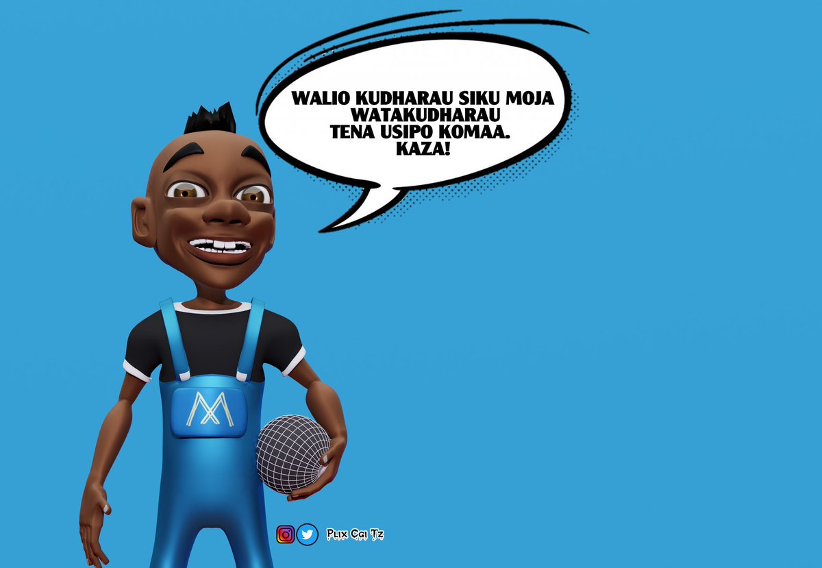 Dazzen7's tweet photo. MADENGE
#mkudesimba #mkudesimbaoriginal #madenge #tanzaniaanimations #animationtanzania #blender #vichekesho_kwa_picha_na_videos_pamoja_na_maneno #vichekeshobongo #vichekeshotz #bongomemes #bongomeme #kibonzo #wasafimedia #efm #cloudsfm #kondegang4everybody #kondegang #wasafitv https://t.co/TMiDAz3z4t