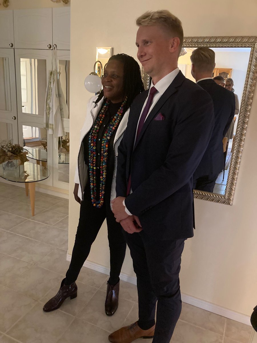 H_EskonsipoB's tweet photo. A very special end for the week. ✨ Meeting with H. E. Priscilla Misihairabwi-Mushonga, Ambassador of Zimbabwe. @sarikolsi @istovanhamaki #Zimbabwe https://t.co/FokhCAGmky