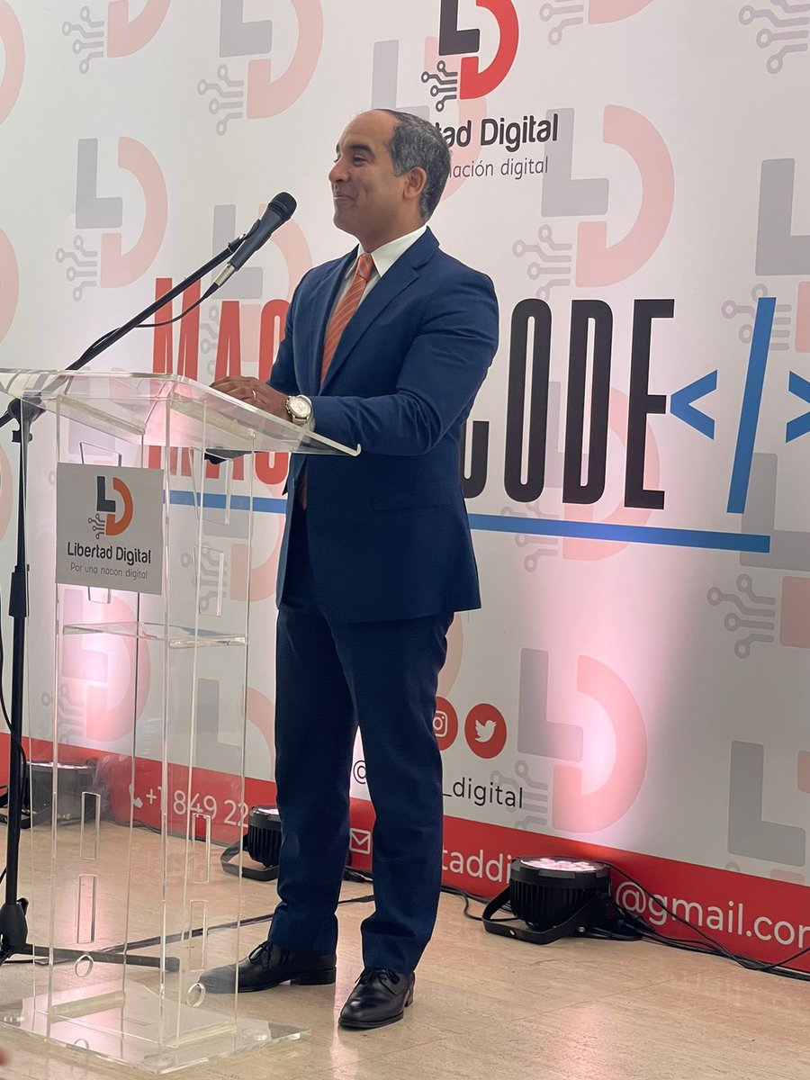 jtavarezr's tweet photo. Ayer, lanzando programa #MasterCODE , que tiene el objetivo de impactar 5 mil personas en el área de desarrollo de software. Si deseas conocer más y aplicar al mismo, por favor, haz clic en el siguiente enlace:
https://t.co/t2dGWv98BL
#TalentoDigital #LibertadDigitalRD https://t.co/eiSk6Wtaf7