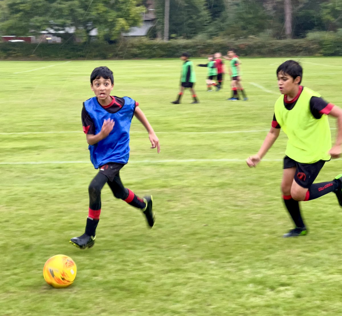#detemination in the Colts House #football this afternoon. The #rain doesn’t stop us <a href="/copthorneprep/">Copthorne Prep.</a> ❤️⚽️
#confidence #opportunity #potential