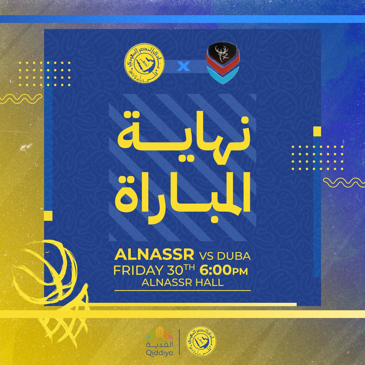 Alnassr_SG's tweet photo. 🟡🔵 نجومنا في الموعد 🤩!

#النصر يواصل سلسلة انتصاراته بالفوز على ضباء 👏
بنتيجة 69 نقطة مقابل 66 💪

ألف مبروك لنجوم سلة #العالمي 👏
#رياضات_النصر_المختلفة https://t.co/M4mJlbFTI3