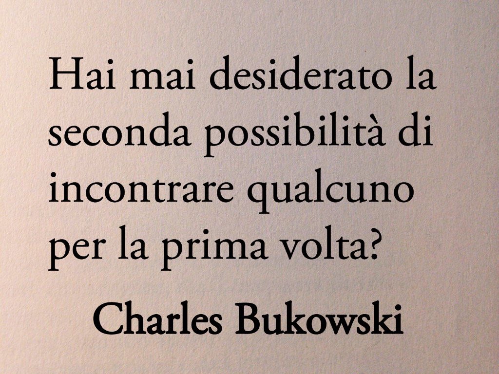 Hai mai desiderato? 📚
