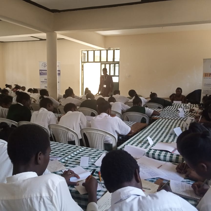 g1_cbo's tweet photo. In our process in ensuring mental wealthness among high school students, today Our Team under Global Youth Mobilization Fund trained the formed mental health club at Ikuu Girls High School.
@GYMobilization @TharakaNithiCou https://t.co/qUFTYPNork