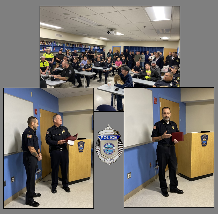 Lynn Police Dept on Twitter "It was an emotional morning as Lt. Larry