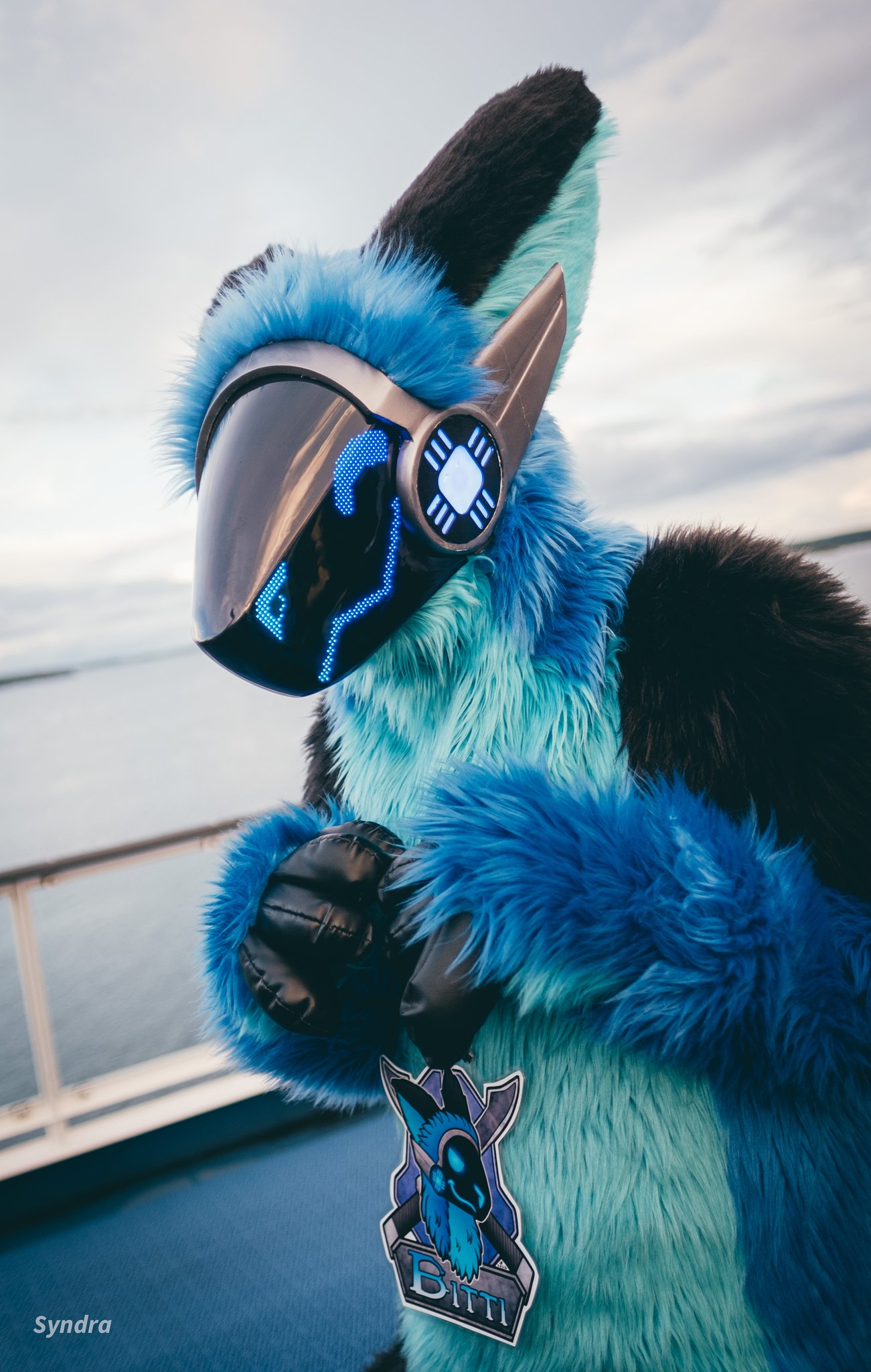 Protogen fursuit