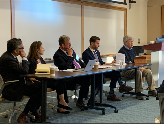 Senior Advisor Robert J. Faucher joined former CSO colleague @PatrickWQuirk to discuss CSO’s work in #AtrocityPrevention, to #PromoteStability, and through the @ObserveConflict program. Appreciate @NotreDame and @RandCorporation for hosting these timely discussions.