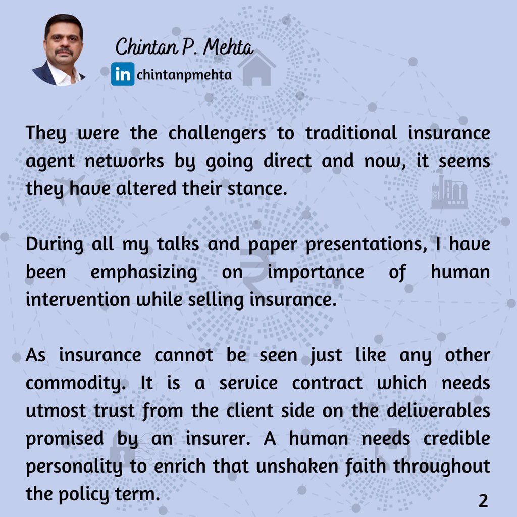 mehta_cp's tweet photo. My take, #phygital - The ONLY way forward... 

#insurance 
#insuranceindustry 
#digitization 
#digitaltransformation 
#customercentricity 
#insurancebrokers 
#insuranceadvisors 
#intermediaries 
#humanelement 
#lemonade https://t.co/ExQX1gr0Bz
