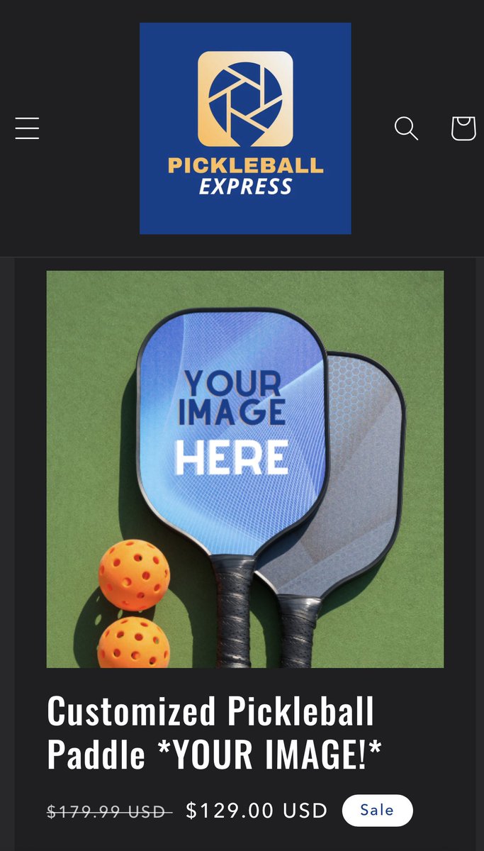 So excited to present CUSTOM #pickleball #paddles for YOU ahead of the holiday season! The quality of our imaging and product is second to none and priced with you in mind. Grab yours in time at pickleball-express.com !! #PickleballExpress