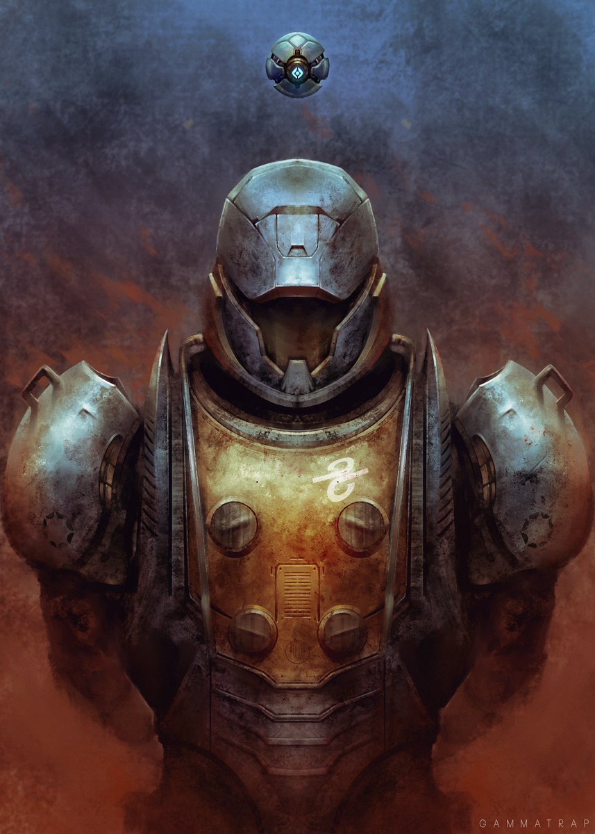 BrandonMcCamey's tweet photo. If you're looking to get into Destiny 2 there's one thing you gotta know... the story and universe is DARK! https://t.co/BqxUtXgS7G