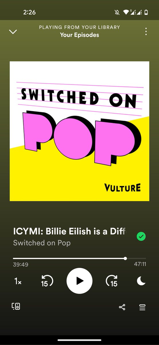 aaklovesaudio's tweet photo. Started #PodBreak22 by listening to @SwitchedOnPop'd Ep on Billie while i washed my dishes after a yummy lunch. ๐ฝ๏ธ https://t.co/8u2Gd43OFP