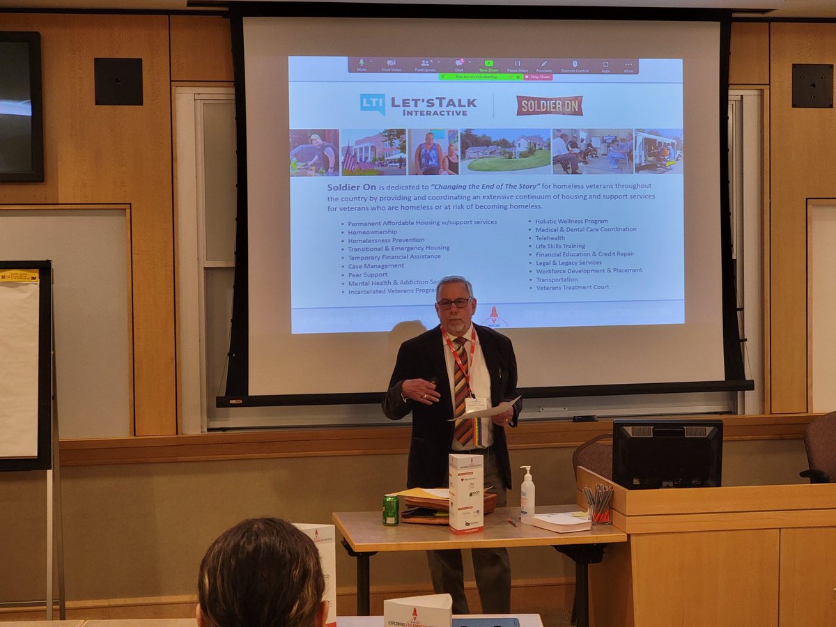 NortheastTRC's tweet photo. Views from Breakout #4! Speakers/Sites seen below are: 
@soldieronorg
@Confer_Med 
Symbian Health
And @UNHIHPP https://t.co/8O3EUWgk2V