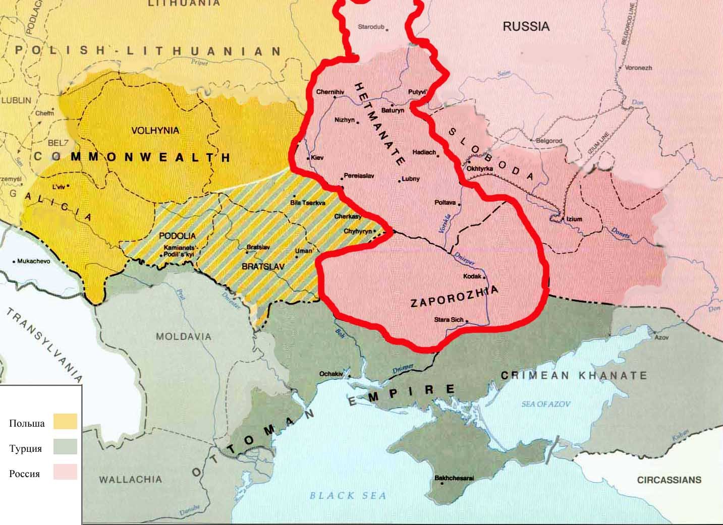Карта украины 17 века. Украина Богдана Хмельницкого карта. Гетманщина 1654. Гетманщина 17 век Украина. Карта Украины времен Богдана Хмельницкого