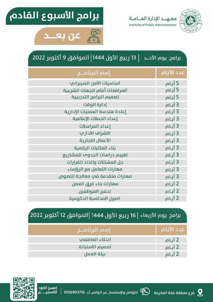 <a href="/IPA_Business/">مركز الأعمال|معهد الإدارة العامة</a> وهذه البرامج متاحة في فرع منطقه مكة المكرمة - جدة وللاستفسار موضح رقم التواصل لمنسق البرامج  المميز الاستاذ يحيى النزاوي