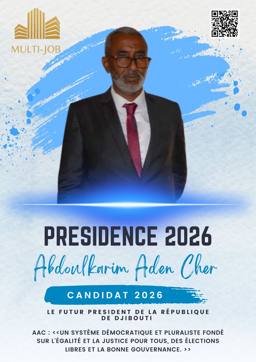 DjiboutiMulti's tweet photo. AAC : <<un système démocratique et pluraliste fondé sur l'égalité et la justice pour tous, des élections libres et la bonne gouvernance. >>
#LIBEREZAAC #HOMMEPOLITIQUE #EMPRISONNÉ #ARBITRAIREMENT #7MOIS ET #SANSPROCES #NOTRELEADER ET #FUTURPRESIDENTDEDJIBOUTI https://t.co/kJVI6ZBNTs