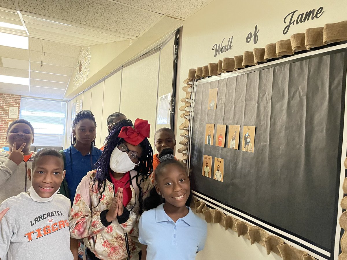 Our first inductees of the Multiplication Wall of Fame received a spacial treat today! Hoping to see more students inducted next month. 🏆 🧮