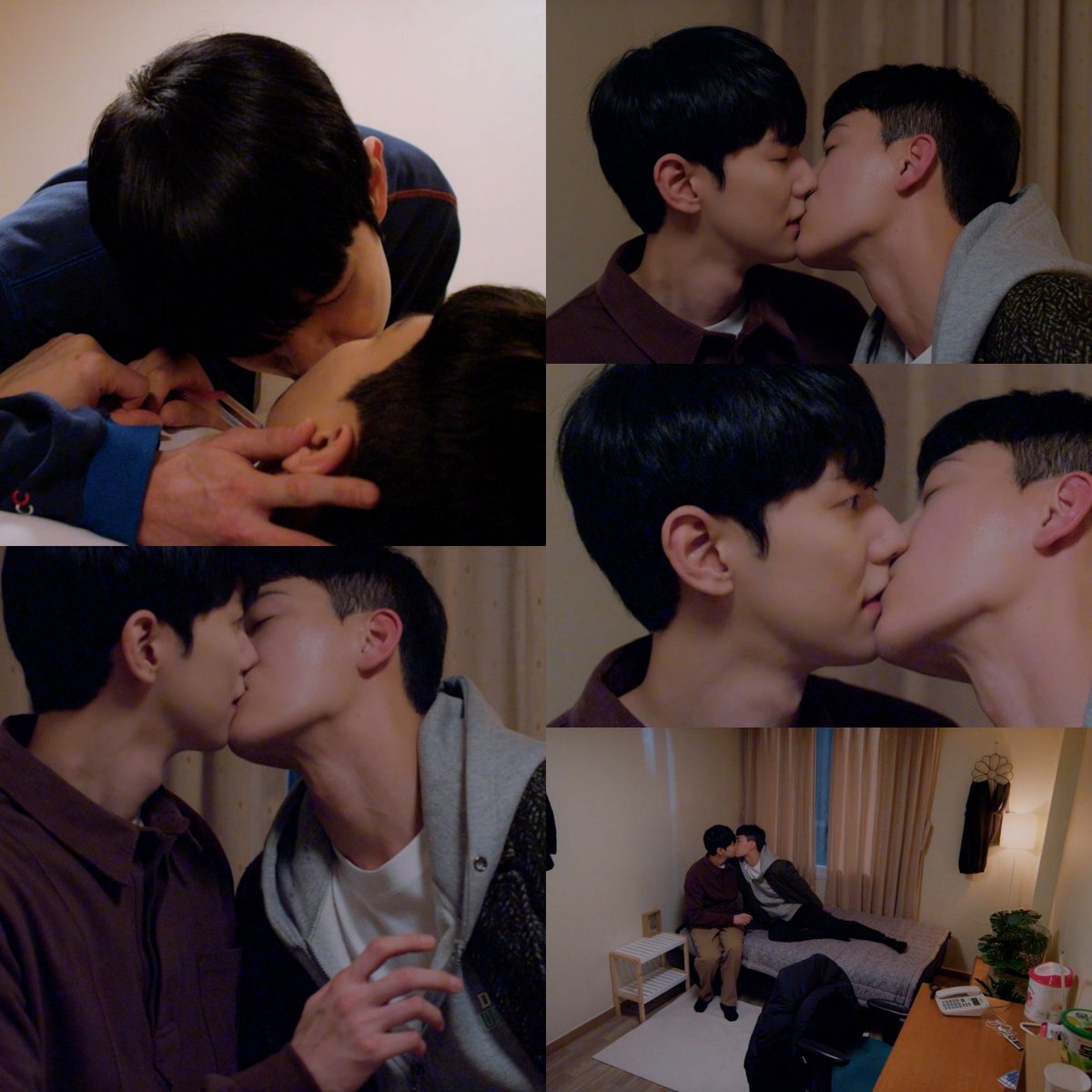 Benjaporntum's tweet photo. Good night sweet kiss scene ☺️🌃🌛
#OnceAgainEp6
#OnceAgain https://t.co/Apf1OUM48y