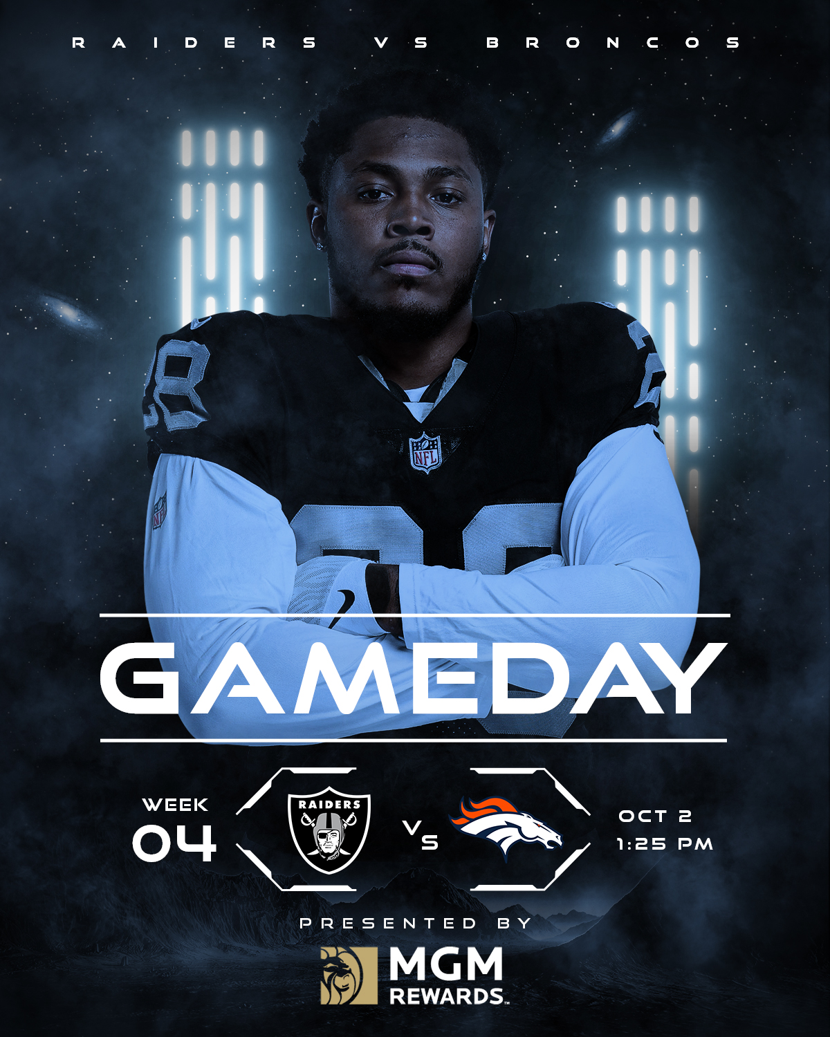 Las Vegas Raiders on X: 'It's time ⏰ #DENvsLV