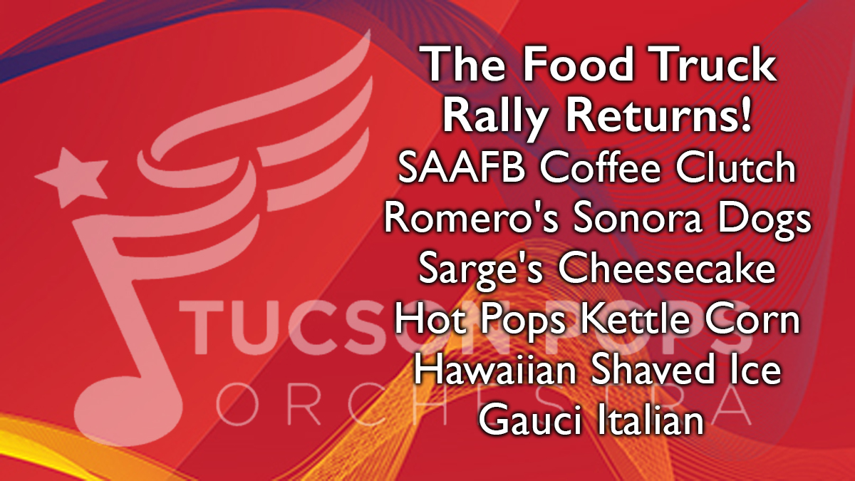 tucsonpops's tweet photo. In addition to great music this Sunday, there will also be some great food. Skip the cooking, bring the family and enjoy some Music Under the StarsTM. https://t.co/XMOKpgWvWP https://t.co/jaRy7pQWyC