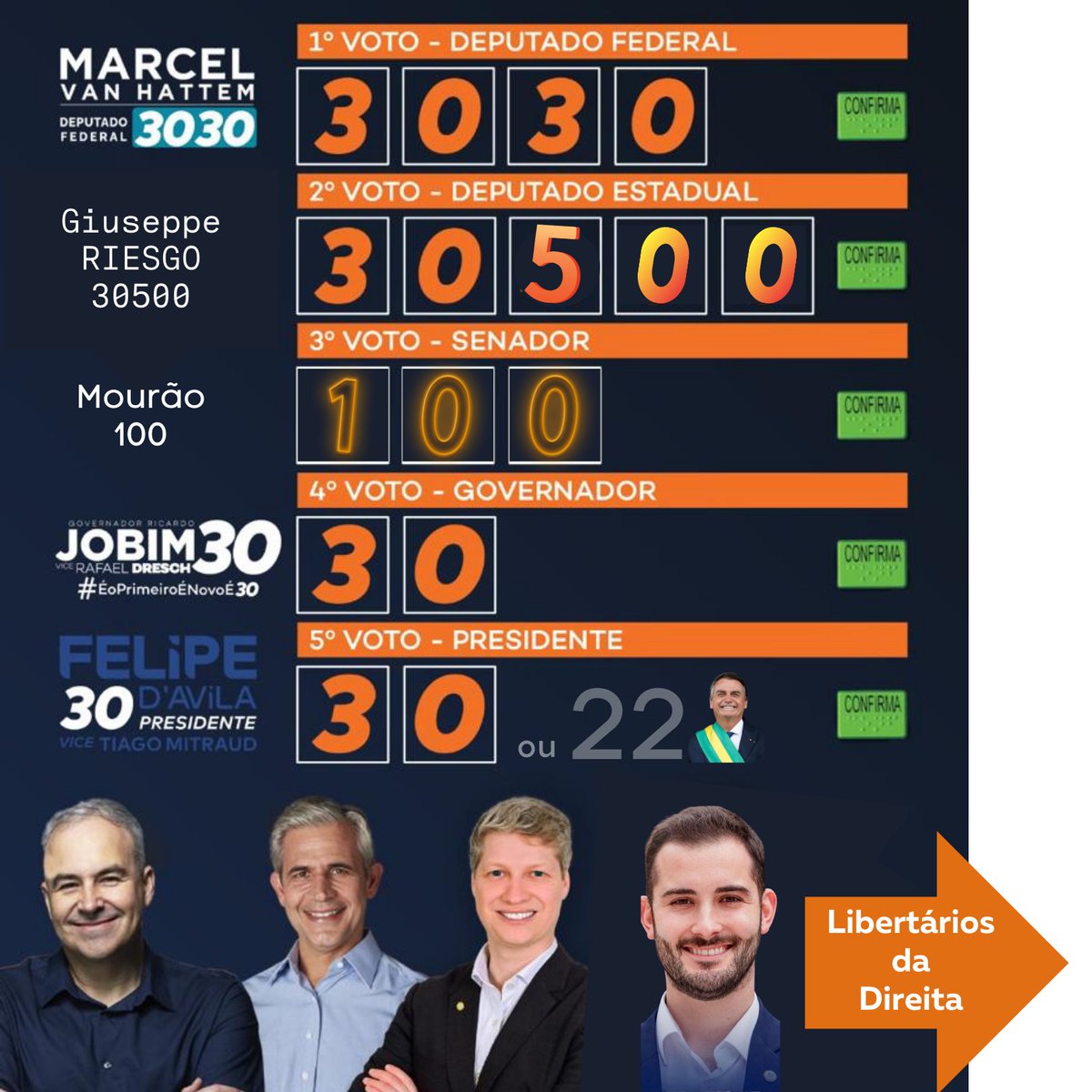 LuanaHelenaAS's tweet photo. Meu santinho primeiro turno eleições 2022. https://t.co/cgfQIrK4bS