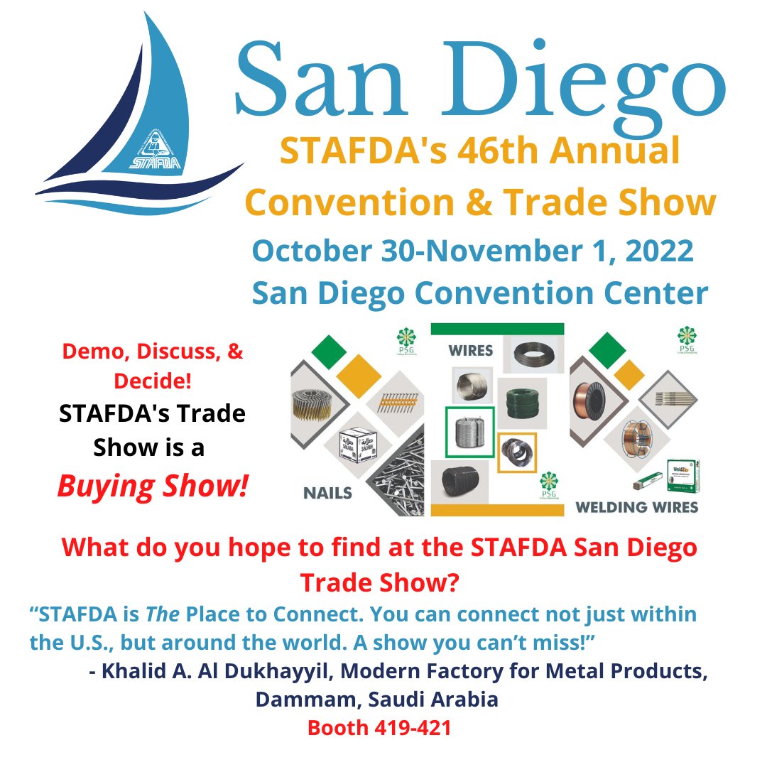 STAFDAHQ's tweet photo. STAFDA members from all over the world are heading to San Diego! Register today and make global contacts. #STAFDASanDiego22 #STAFDAHQ https://t.co/DRgyergytu