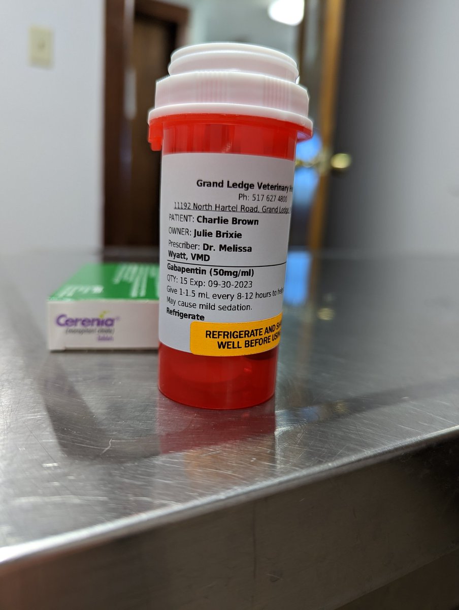 juliebrixie's tweet photo. I just had to give my driver's license to get medicine for my dog. 

Let this be your periodic reminder that it's harder to get pain meds for my dog than it is to buy a gun in Michigan because of the gun show loophole @MomsDemand @shannonrwatts @GiffordsCourage @WeThePeople_MI https://t.co/r1LHHXnFPJ