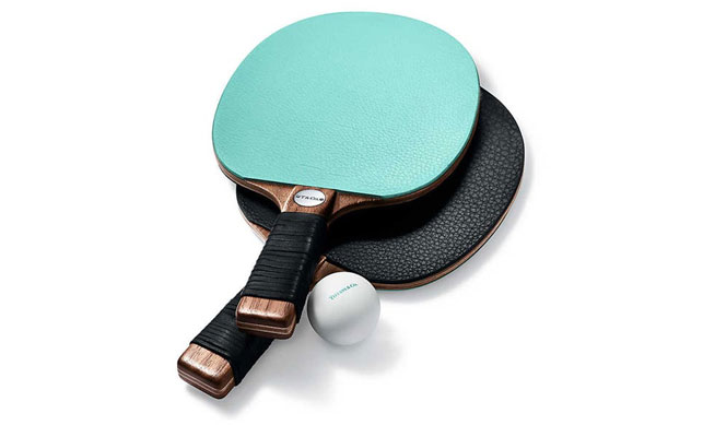 $700 Tiffany and Co Ping Pong Paddles