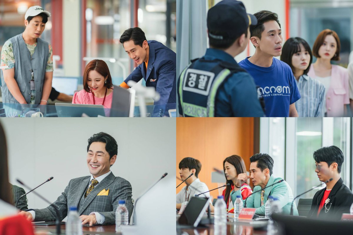 dramasaranger's tweet photo. Coupang Play drama #Unicorn Stills ~ #ShinHaKyun #WonJinAh #LeeYouJin #KimYoungAh #HeoJoonSeok #BaeYooRam #BaeYoonKyung #KimWook #LeeJongOk https://t.co/tcUSbMmCBt