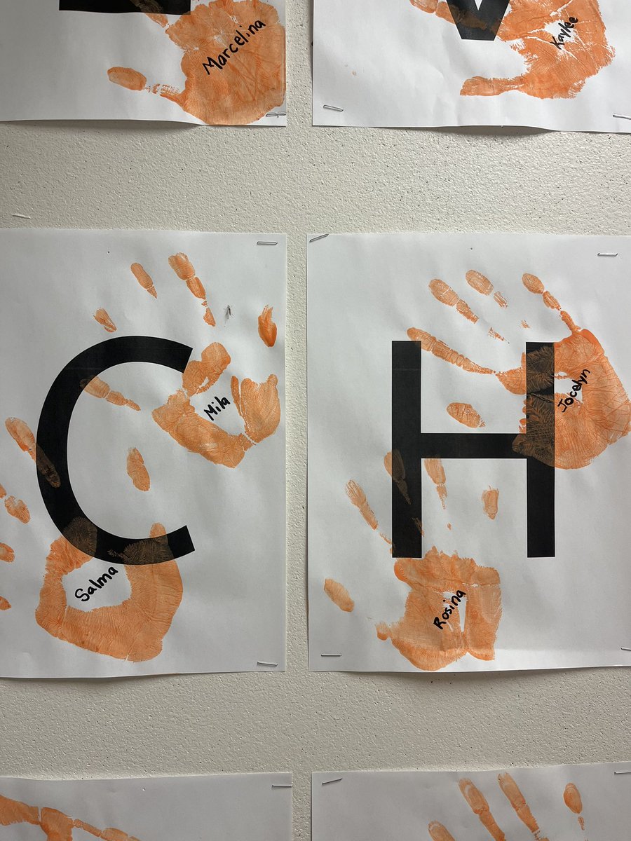 MmeRizzo's tweet photo. Today our Grade 6’s reflected on #OrangeShirtDay by creating dot paintings of turtles. Thank you Mme Handrigan’s Grade 4’s for being a part of our display! #ocsbIndigenous #EveryChildMatters @PATocsb https://t.co/a6iILidZbi