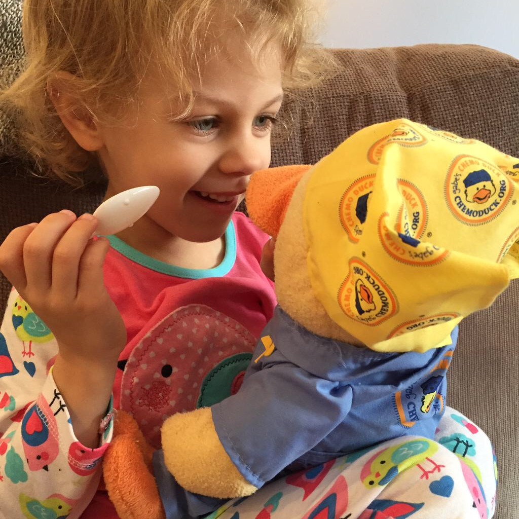 ChemoDuck's tweet photo. Even after the cancer is gone, our support never ends. Chemo Duck is a friend for life! π #HuggableHope https://t.co/fbnHYxhoRu