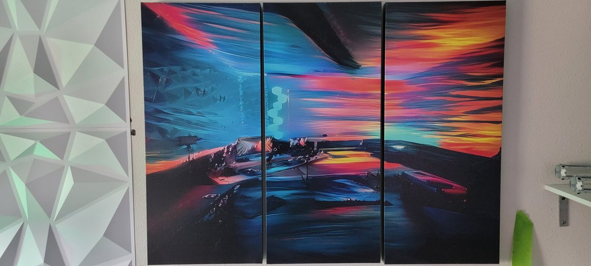 TimecrashNFT's tweet image. OK, I guess I&apos;ll call myself an artist now. This turned out way better than expected!