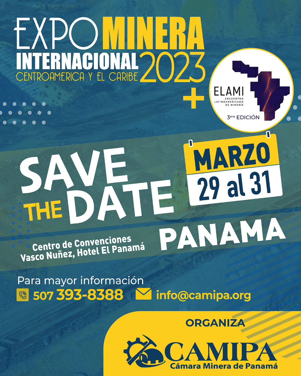 Cámara Minera de Panamá on Twitter "EXPO MINERA INTERNACIONAL 2023. 📌