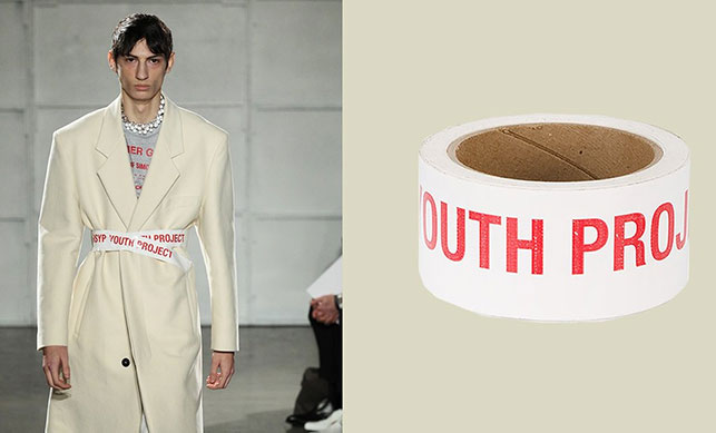 $200 Raf Simons Duct Tape
