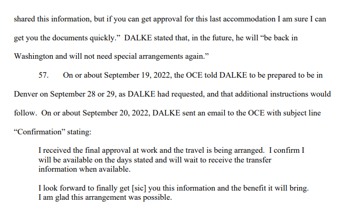 spyblog's tweet photo. #OPSEC #Tradecraft #HUMINT Jareh #Dalke 
Did Dalke use a different @monero wallet address for each payment he received, like #Toebbe (a mere nuclear engineer, not a Certified Cyber Crime Investigator) did ? Why give away that you are in Colorado at all  ?
https://t.co/ZUWdgCEJww https://t.co/WZuj2z7AHT