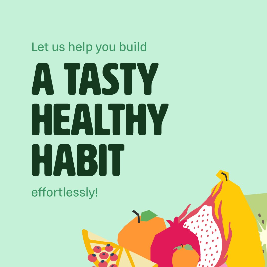 therightposhan's tweet photo. Eating habits take time to change. 
Take that first step with something easy... something healthy... something small... 
Maybe nutritiously delicious - fruits, everyday? 

As you continue to make small changes day-by-day, they will add up to big changes over time. https://t.co/ng7r9ZEM1L