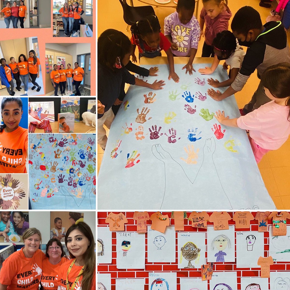 PLASP_CCS's tweet photo. #PLASP continues to share images of staff and children wearing orange, as well as projects children and staff in program and centres have been working on during Truth and Reconciliation Week 2022. #everychildmatters #orangeshirtday #truthandreconciliation https://t.co/Pr5HRqkstJ