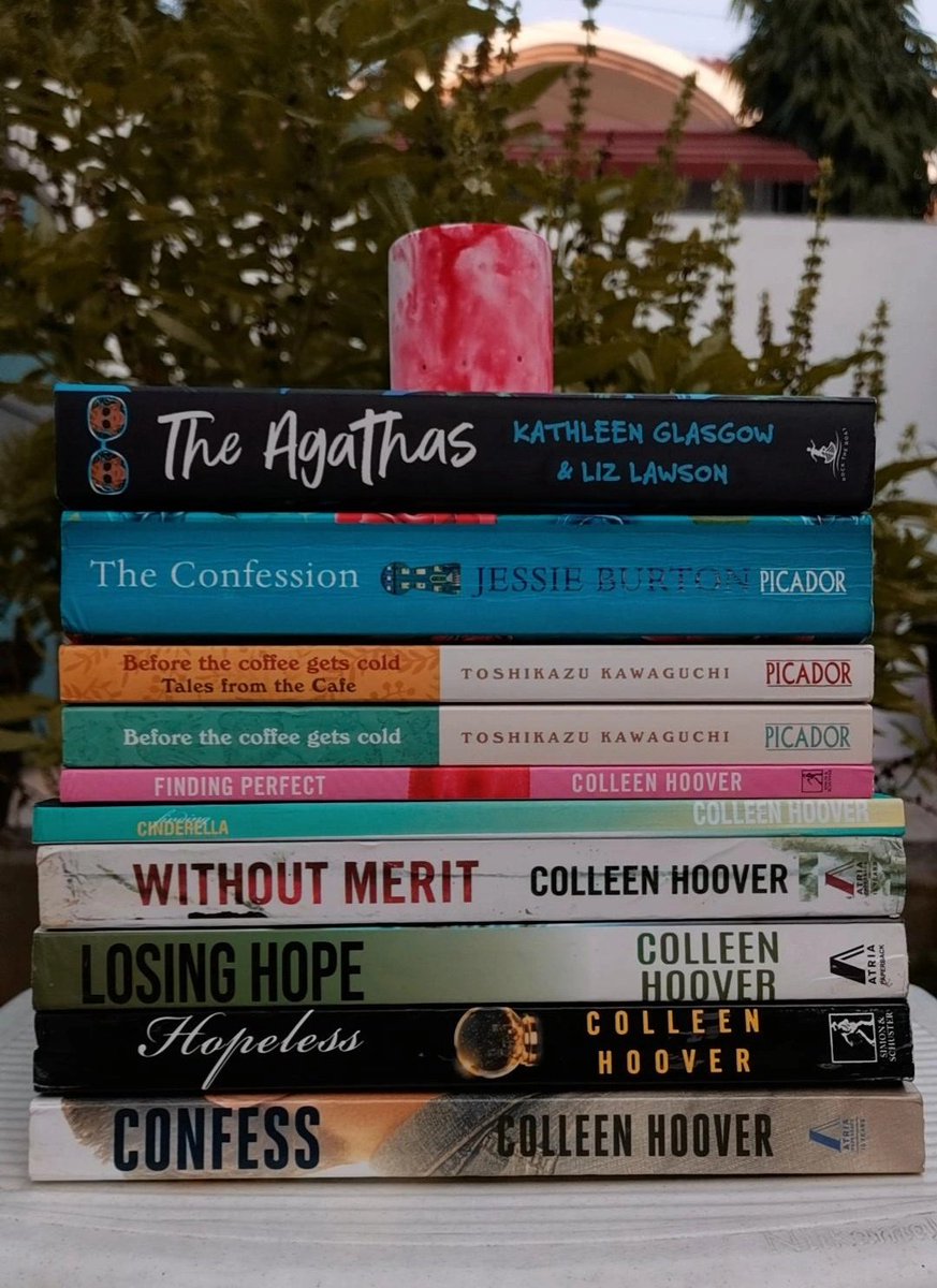 ashukicapoor's tweet photo. September #Wrapup!
#TheAgathas @kathglasgow @LzLwsn #TheConfession @jessieburton #BeforeTheCoffeeGetsCold #BeforeTheCoffeeGetsColdTalesFromTheCafe @toshikazukawaguchi #Confess #WithoutMerit #Hopeless #LosingHope #FindingCinderella #FindingPerfect @colleenhoover #BookTwitter https://t.co/OTaZShr5yN