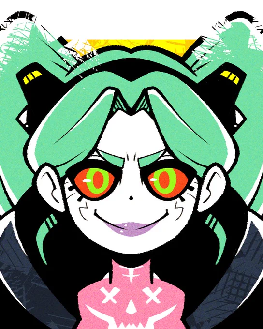 Thanks for all the s! I wanted to make something a little more simple as a final doodle for the month. And when in doubt, the symmetrical ruler always pulls through. 
