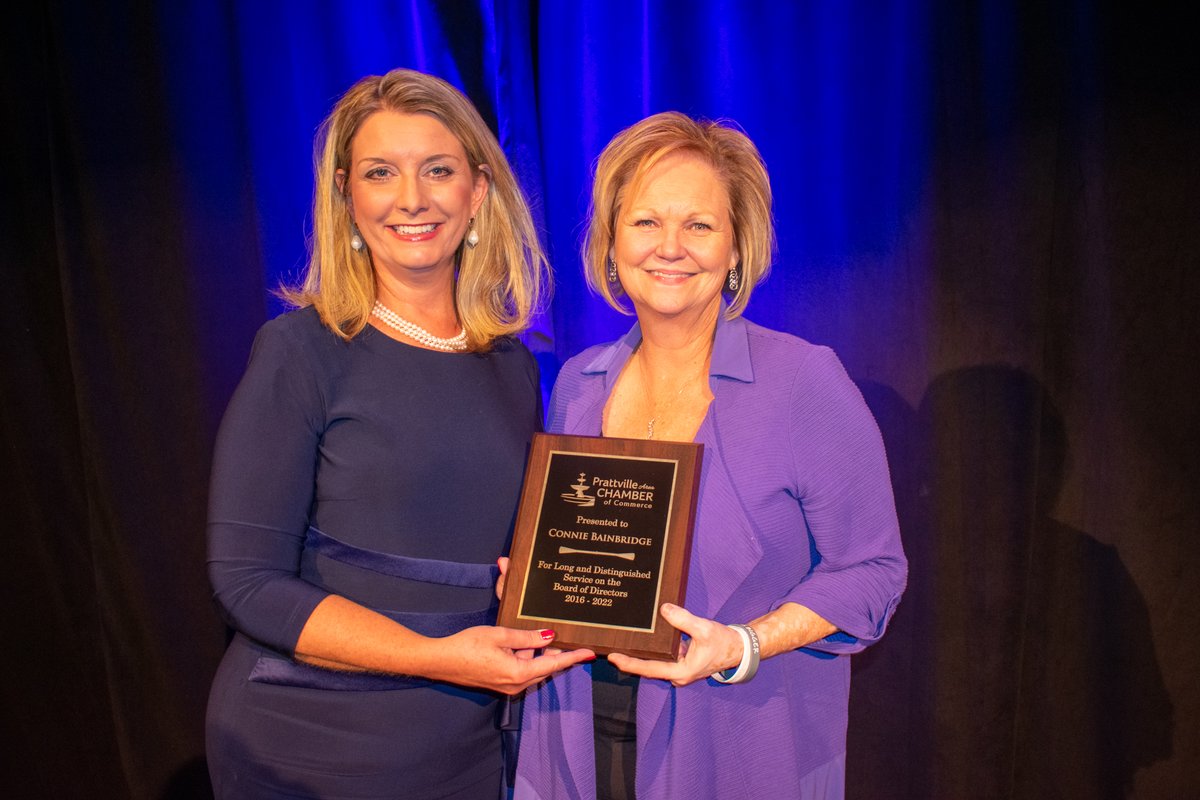 PrattvilleC's tweet photo. Last night, the Prattville Area Chamber of Commerce proudly hosted the 2022 Annual Meeting in celebration of the successes of the year, our vision for the future and the honoring of our award recipients. https://t.co/oR3C7UyxBJ