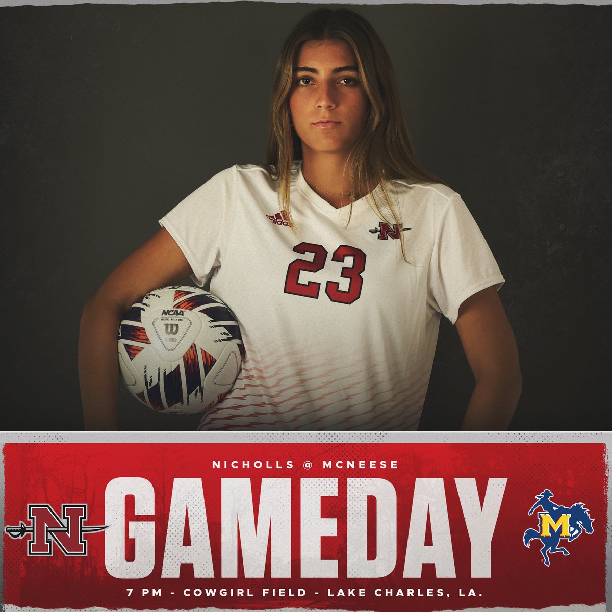 MATCH DAY!

🆚 McNeese
⏰ 7 PM
📍 Lake Charles, La.

📊bit.ly/2NpIKAU

#geauxcolonels