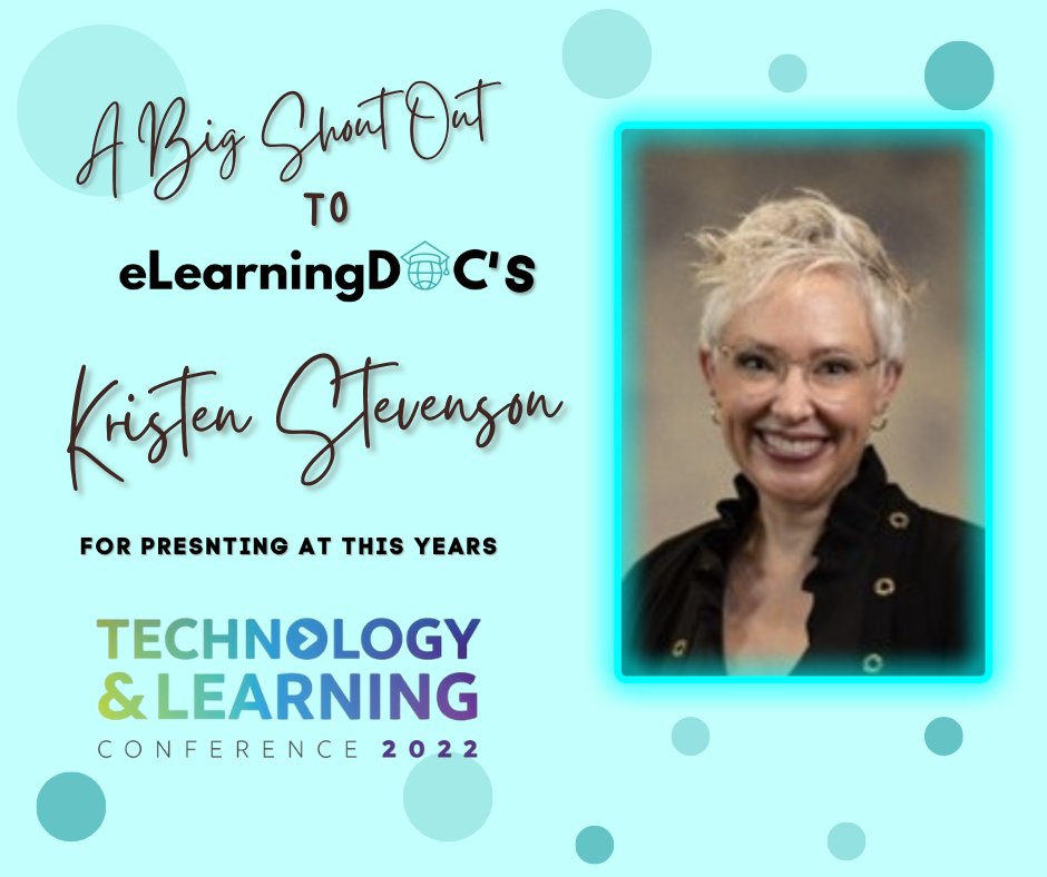 robbinae80's tweet photo. A Big Shout Out to @eLearningDOC1 's very own Kristen Stevenson, Director of Program Innovation and Design, for presenting SEL Through eLearning: Mindfulness in Education at this year's Montgomery County Community College (MC3) Technology and Learning Conference 2022...#eLearning https://t.co/XWqfwDBAUc