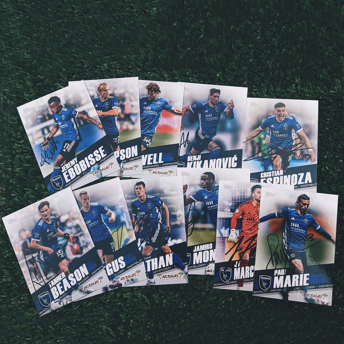 San Jose Earthquakes (@sjearthquakes) on Twitter photo 🔥🔥🔥
We've teamed up with <a href="/ArteagasFoods/">Arteagas Food Center</a> to give away a signed pack of trading cards!
Retweet & like for a chance to win! 🔥🔥🔥
We've teamed up with <a href="/ArteagasFoods/">Arteagas Food Center</a> to give away a signed pack of trading cards!
Retweet & like for a chance to win!
