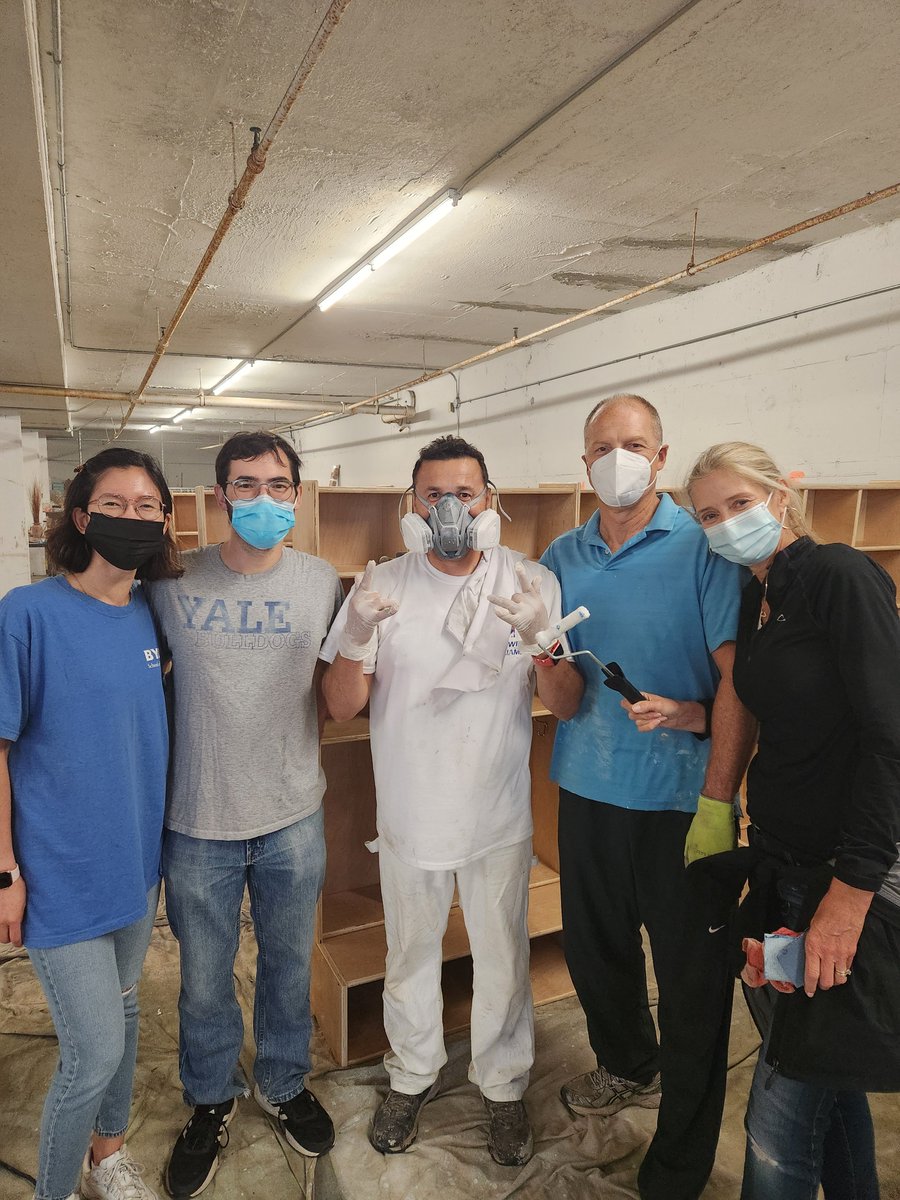 vanbcstakecomm's tweet photo. Helping = Happinessπ§‘
Volunteers from Vancouver, BC Stake congregations helped the Aboriginal Mother Centre Society by painting, finishing and installing 11 large new cubbies for their daycare center. https://t.co/TR1MKGEU50
#vanbcstake #justserve #aboriginalmothercentresociety https://t.co/BFK92J0aRO