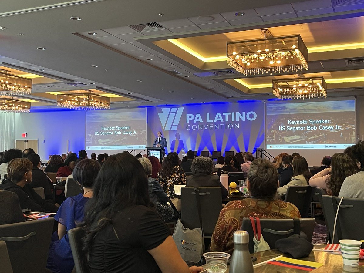 OrlandOvallesNY's tweet photo. At the PA Latino Convention in Allentown. 1.1 million Latinos reside in PA. Our team is going to do a presentation on our new campaign Defiende La Verdad; a campaign to combat mis/dis/mal information (MDM) targeting Latinos. #PALC #DefiendeLaVerdad @NALEO https://t.co/I7ctoXpFZJ