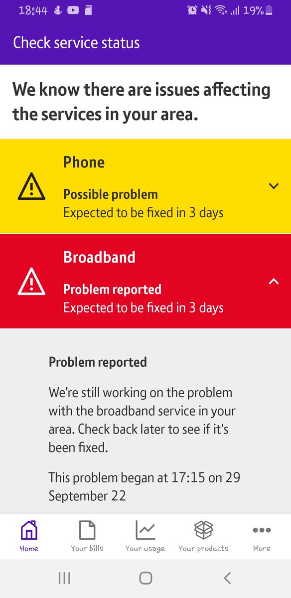 CoileyJill's tweet photo. @bt_uk engineer was supposed to come out today but no show,&amp; are paying for WIFI that arn't receiving. Now have to wait til Monday before its sorted. Not only no broadband, no phone  mobile signal gone. I've disabled person in house &amp; without any way of connecting outside world. https://t.co/7JSRDhQapC