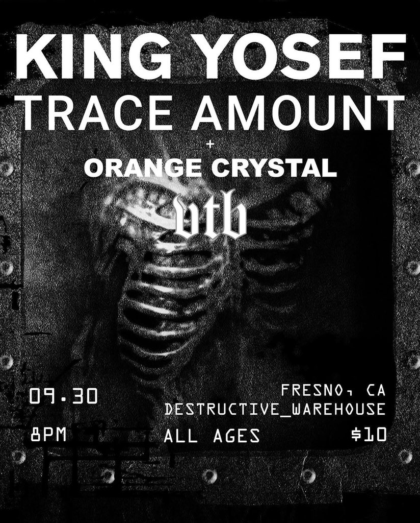 FRESNO! TOUR STARTS TONIGHT AT DESTRUCTIVE WAREHOUSE. 

HERE’S MERCH ONLY AVAILABLE ON THIS TOUR.