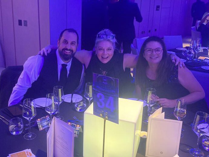 UKSV's tweet photo. Tonight, we’ve swapped our show blacks to black tie for the @CITawards where we are shortlisted for 2 awards! We’re up for ‘Pharma & Healthcare Event Of The Year’ and ‘Internal Communications Event Of The Year’. Keep your fingers crossed for us! #Goodluck #Awardsnight #CITawards https://t.co/BH539PUSaG