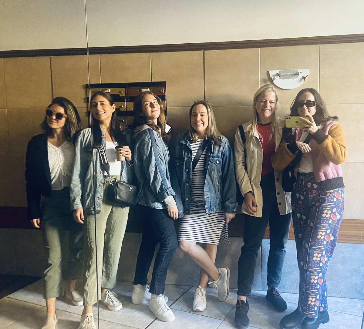 Day one. Fit check. Bands back.